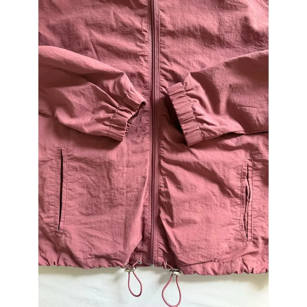 Ashley by 26 International Utility Collection Jacket Size MED Mauve White Gray